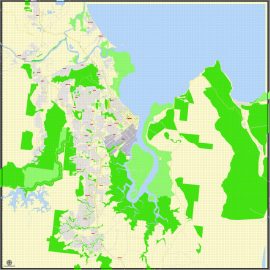 City map Albury Wodonga Australia PDF 17