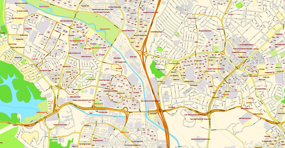 City map Nigeria Full ai