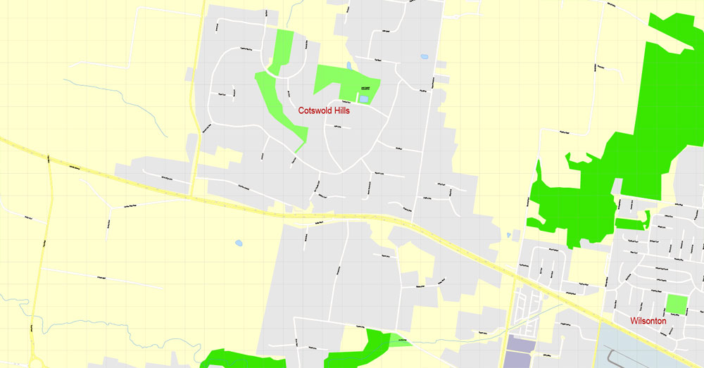 Street map Ballarat Australia PDF 17