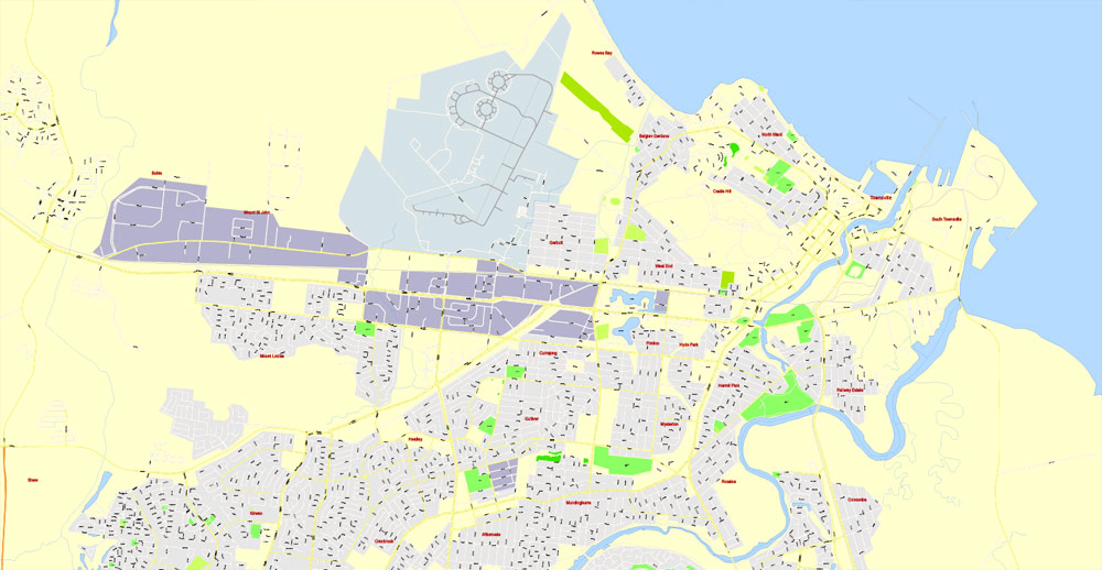 Pdf map Ballarat Australia 17