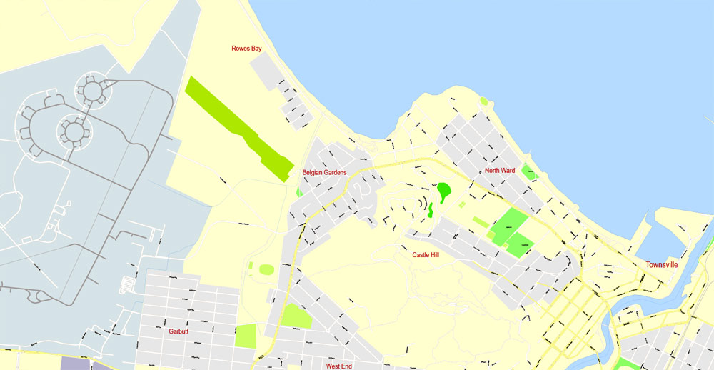 Pdf map Ballarat Australia 17