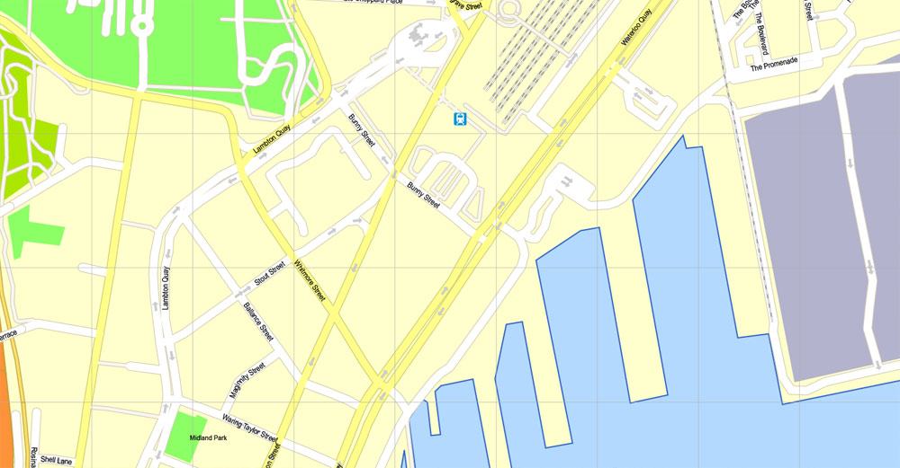 Illustrator map Wellington New Zealand 3 11 Ai