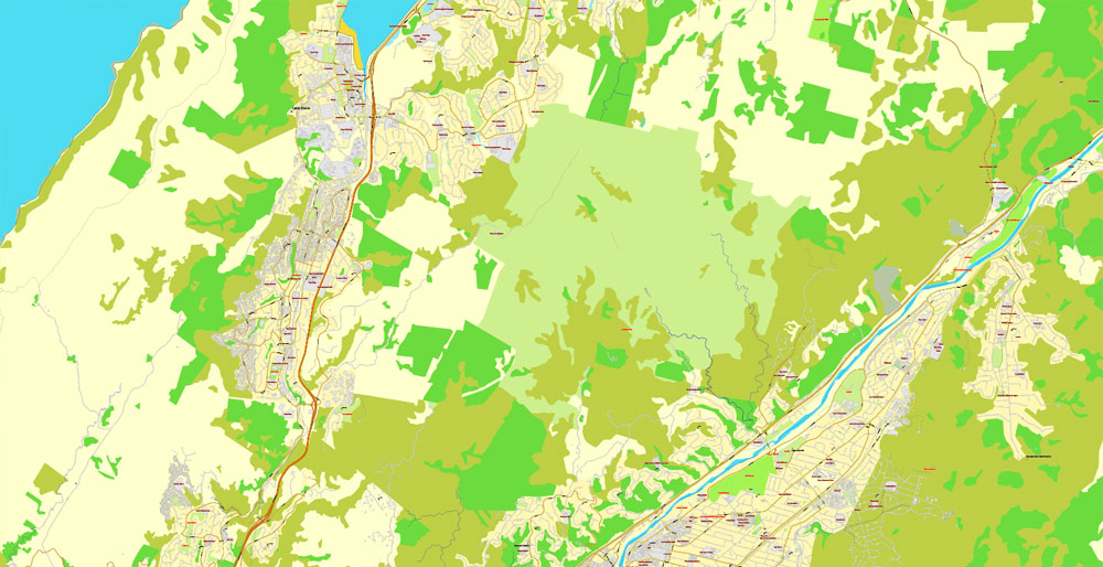 Street map Wellington New Zealand 13 PDF