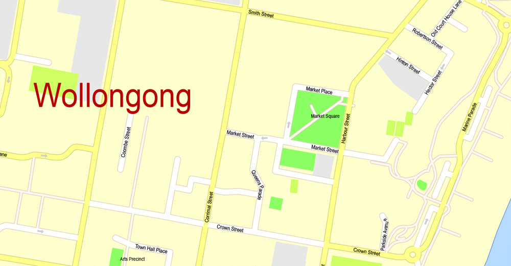 Pdf map Bendigo Australia PDF 17
