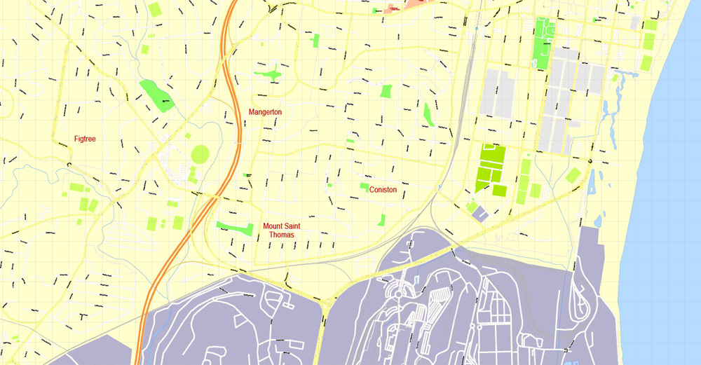 Pdf map Bendigo Australia PDF 17