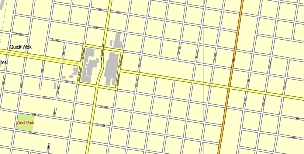 Pdf map Harlingen Texas 3 10