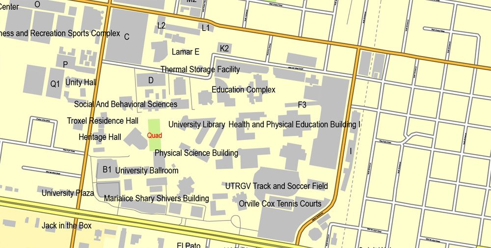 Pdf map Mcallen Texas PDF 3 10