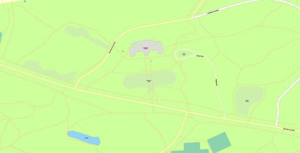 Ggp Map Golden Gate Park PDF Map, San Francisco, US, exact vector Map street G ...