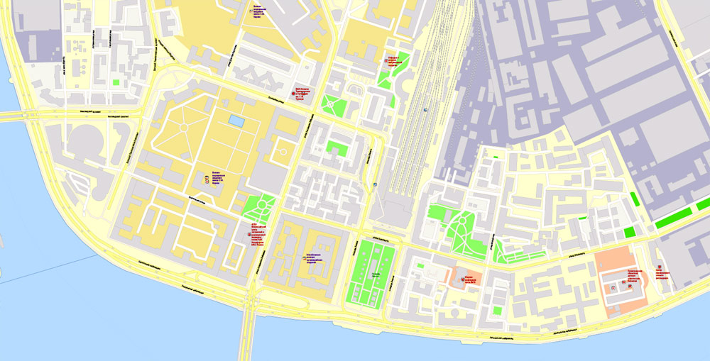 Urban plan Saint Petersburg 4