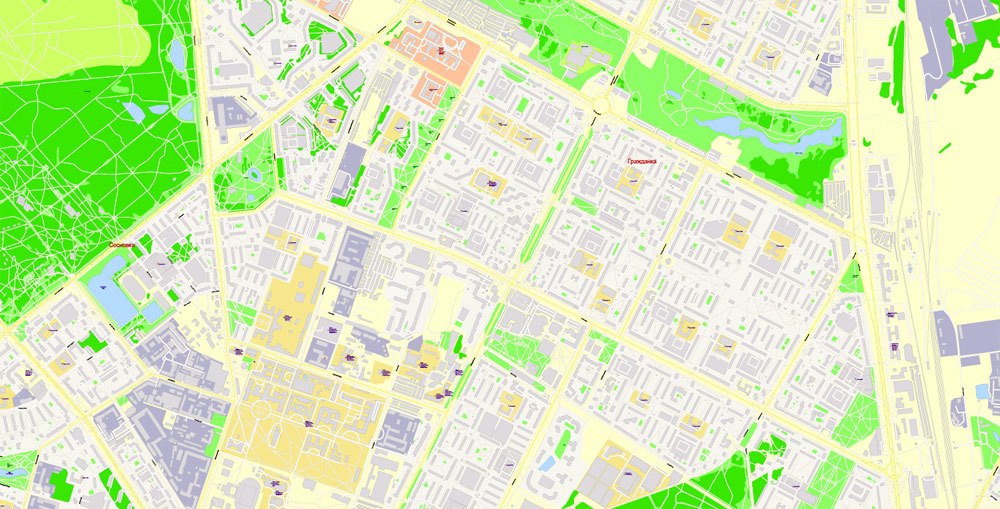 Urban plan Saint Petersburg 4