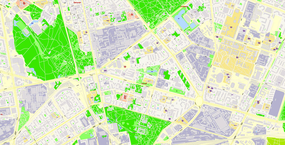 Urban plan Saint Petersburg 4