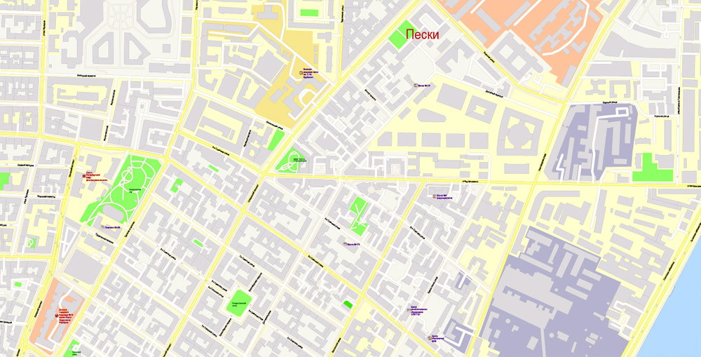 Urban plan Saint Petersburg 4