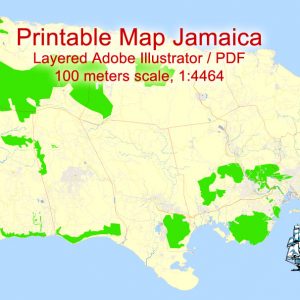 Pdf map Jamaica full PDF
