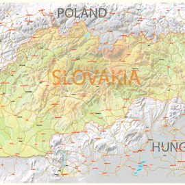 City map Bratislava metro Slovakia PDF