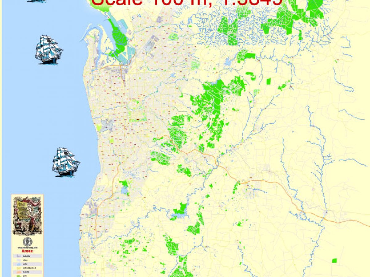 Adelaide Editable Map