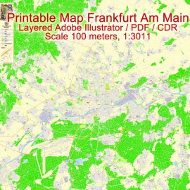 Vector map Austria Vector Relief Roads CDR