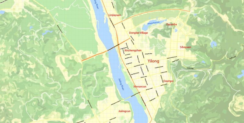 printable_map_yilong_china_gvl_17_ai_pdf_dwg_dxf_4
