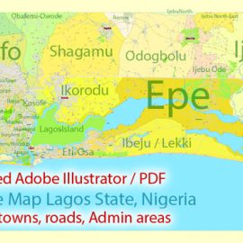City map Lagos State PDF