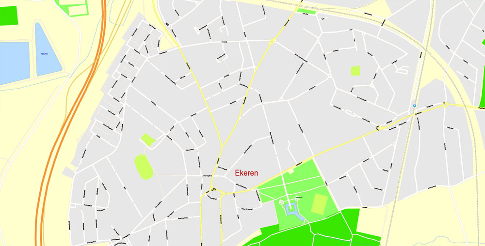 Street map Antwerpen Belgium pdf