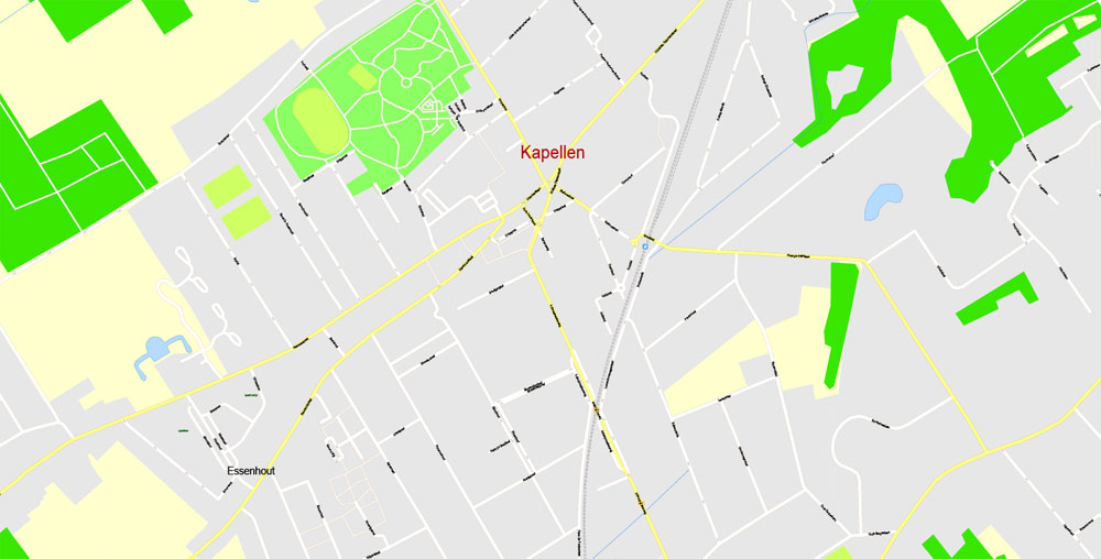 Urban plan Antwerpen Belgium pdf