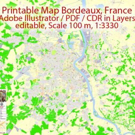 Pdf map Bordeaux PDF