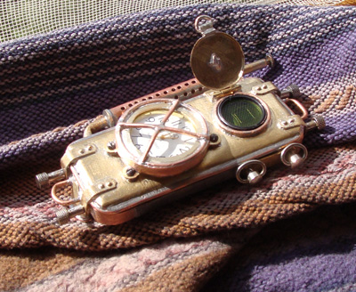 #steampunk #phone #design #brass, #chasing, #soldering and straight arms