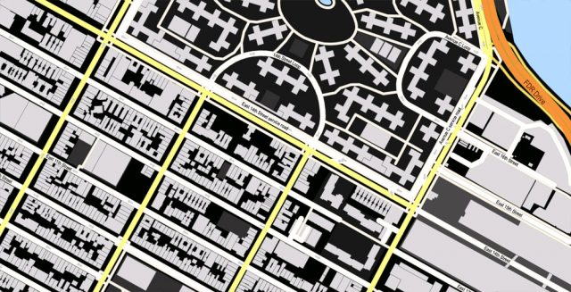 New York City US PDF Map, Printable Vector exact vector City Plan BW ...