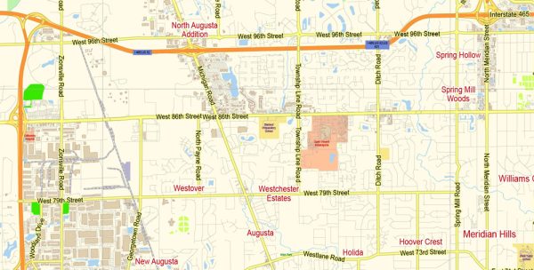 Indianapolis Map Large Area Vector Gvl13 B Ai 10 Ai Pdf 7 600x304 