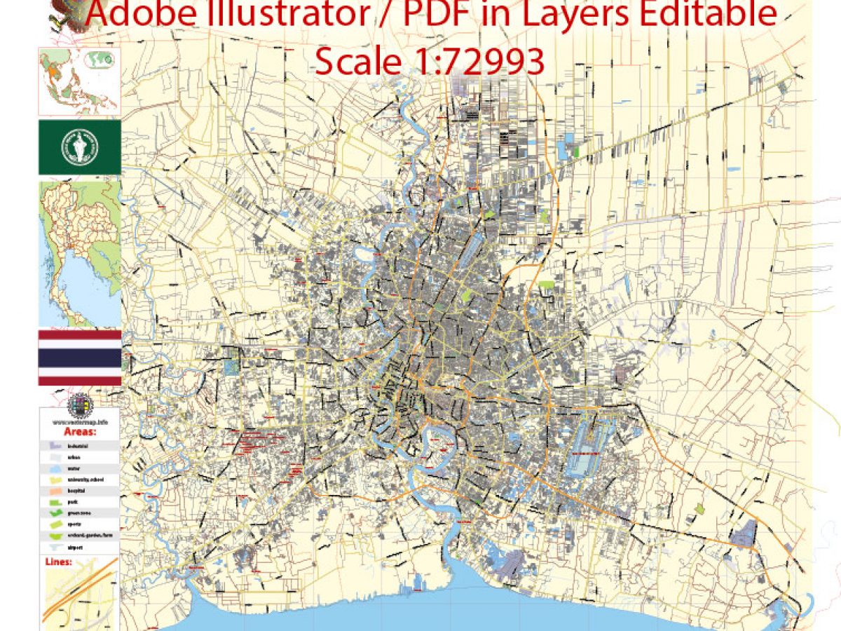 pix Bangkok Red Light District Map bangkok pdf map eng city plan for small