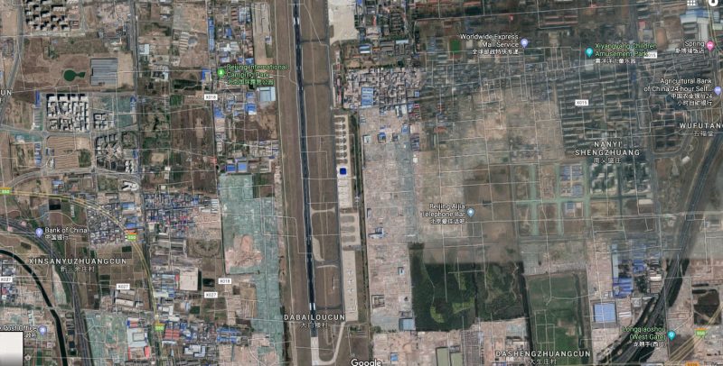 Satellite image Beijing