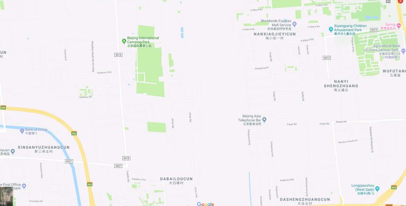 Google map Beijing