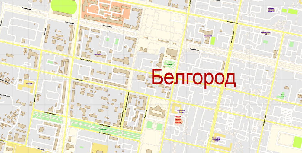 Толстого белгород на карте. Центр г. Белгород карта. Карта центра Белгорода с улицами. Карта улиц г.Белгорода. Г Белгород на карте.