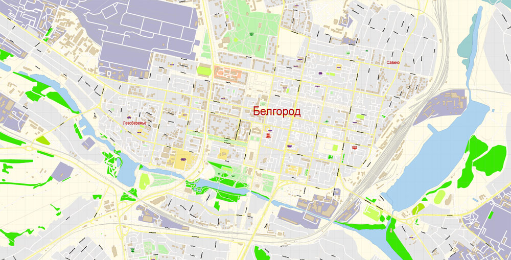 Толстого белгород на карте. Г Белгород на карте. Карта Белгорода с улицами. Карта улиц г.Белгорода. Карта центра Белгорода с улицами.