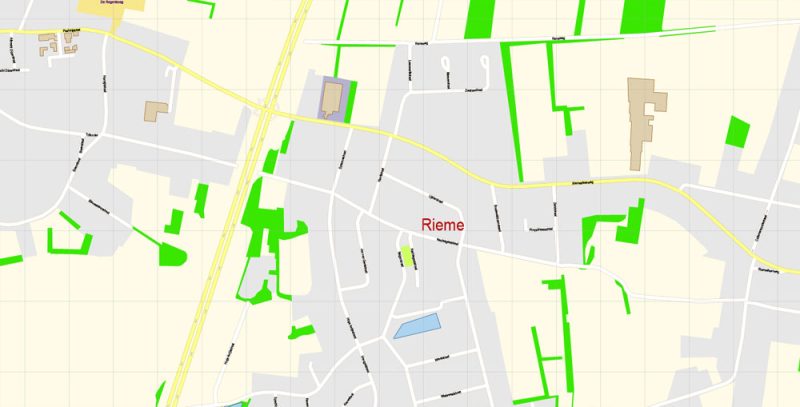 Ghent Belgium Map Vector Exact City Plan detailed Street Map Adobe Illustrator in layers