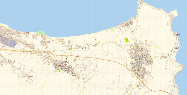 Palermo Sicily Italy Map Vector Gvl17b Ai Cs6 Ai Pdf 15 600x307 