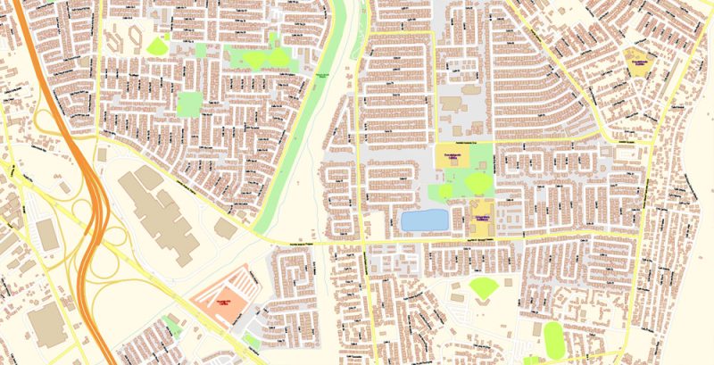 San Juan Metro Area PDF Map Vector Exact City Plan Puerto Rico detailed Street Map editable Adobe PDF in layers