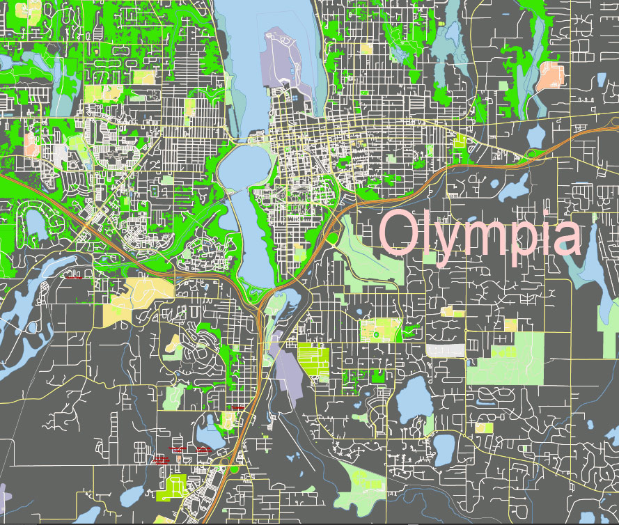 Urban plan Olympia Washington Urban plan Olympia Washington