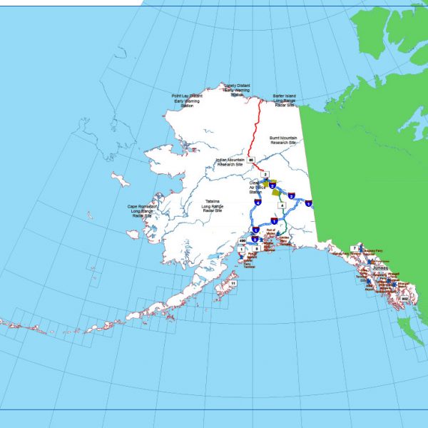 Free vector map Alaska State US Adobe Illustrator and PDF download