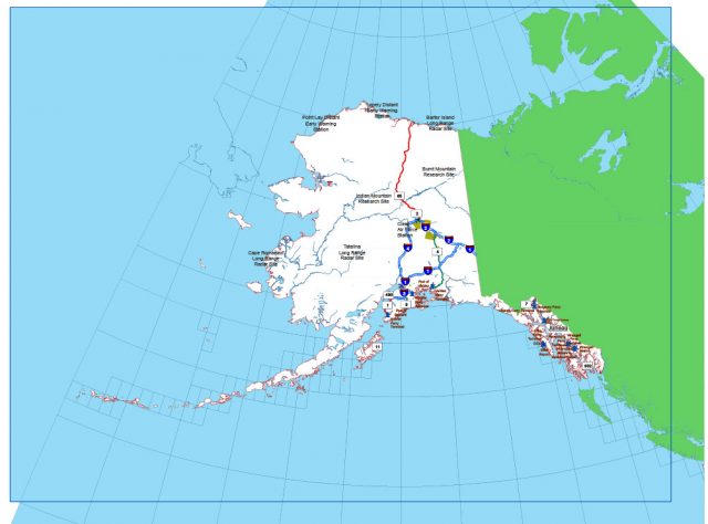Southeast Alaska Map.pdf Free vector map Alaska State US Adobe Illustrator and PDF download ...