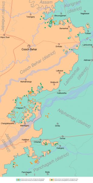 Map: Worst border in the World