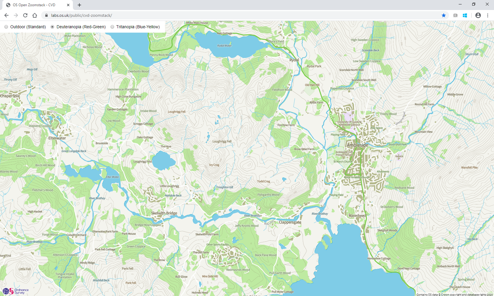 Vector Maps: Ordnance Survey Blog Colour blind friendly mapping: where are we taking it next?
