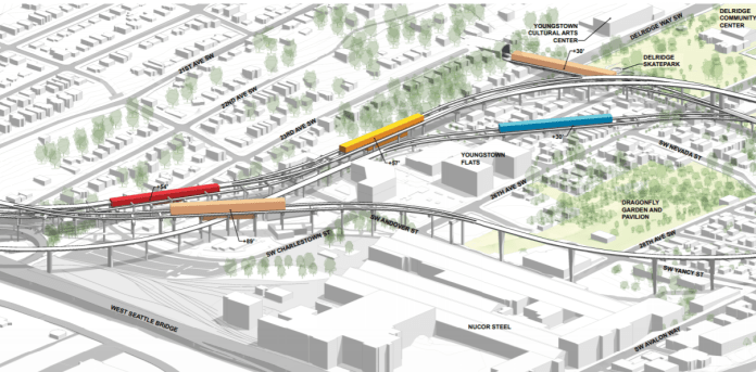 Vector Maps: Let’s Build a New West Seattle Bridge That Carries Light Rail Too