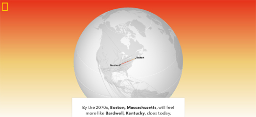 Vector Maps: Maps Mania: Your Future Climate Twin