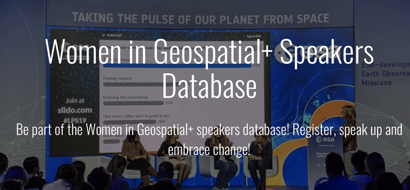 Vector Maps: Women in Geospatial+ Speakers Database ~ GIS Lounge