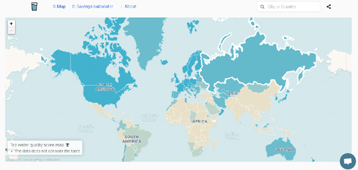 Vector Maps: Is the Water Safe to Drink?