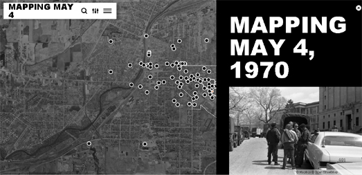 Vector Maps: Mapping the Kent State Massacre