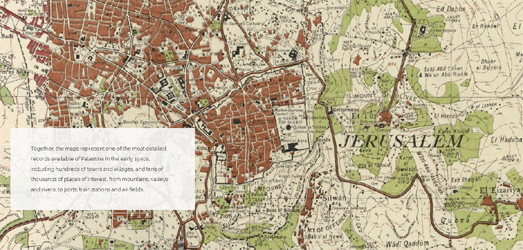 Vector Maps: Maps Mania: Mapping the Nakba