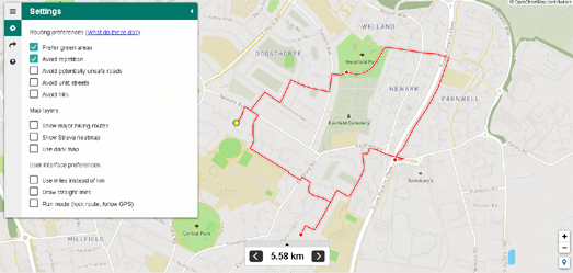 Vector Maps: Maps Mania: Running Pretty