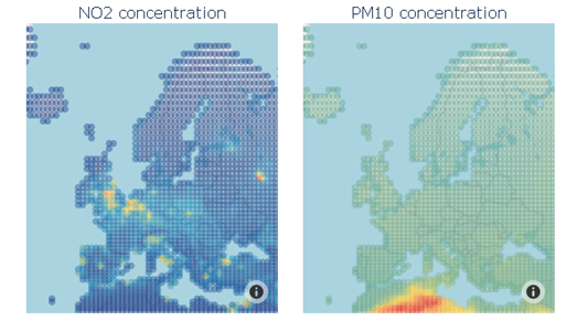 Vector Maps: The Clean Skies of Europe