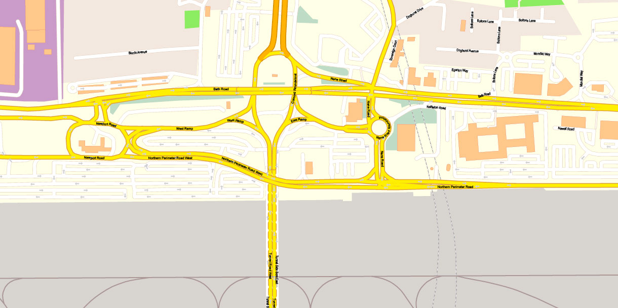 Heathrow Airport London UK Map Vector Free Editable Layered Adobe Illustrator + PDF